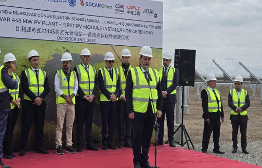 Volume of electricity produced at the Garadagh hydroelectric power station will reach 1 billion kilowatt-hours