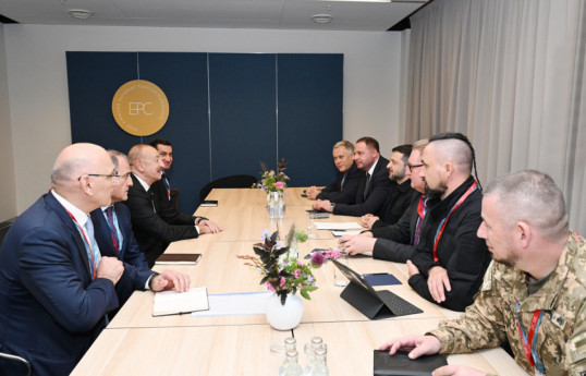President of Azerbaijan Ilham Aliyev met with President of Ukraine in Copenhagen -UPDATED 