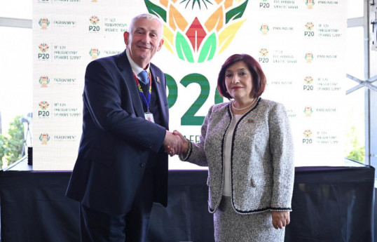 Azerbaijan’s Parliament Speaker meets UK, Singapore, Australia counterparts at G20 summit