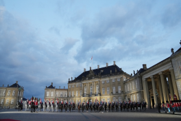 President of Azerbaijan Ilham Aliyev attended banquet in Copenhagen