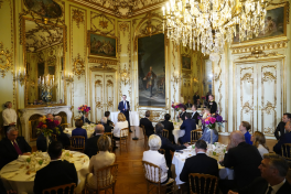 President of Azerbaijan Ilham Aliyev attended banquet in Copenhagen