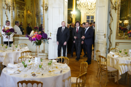 President of Azerbaijan Ilham Aliyev attended banquet in Copenhagen