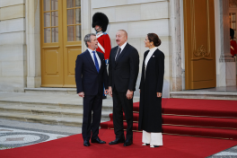 President of Azerbaijan Ilham Aliyev attended banquet in Copenhagen