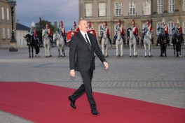 President of Azerbaijan Ilham Aliyev attended banquet in Copenhagen