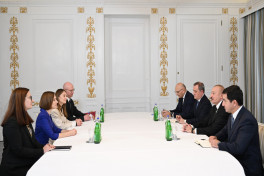 President of Azerbaijan Ilham Aliyev met with President of Moldova in Copenhagen