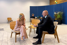 President of Azerbaijan Ilham Aliyev met with President of Council of Ministers of Italy in Copenhagen -PHOTO -UPDATED 