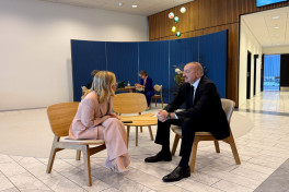 President of Azerbaijan Ilham Aliyev met with President of Council of Ministers of Italy in Copenhagen -PHOTO -UPDATED 