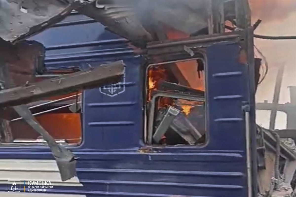 30 injured in Russian army strike on railway station