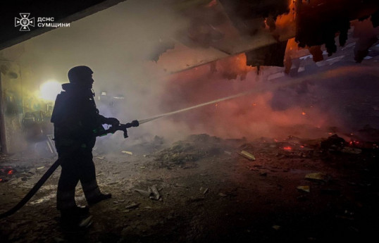Russia strikes residential area in Sumy region, 8 injured