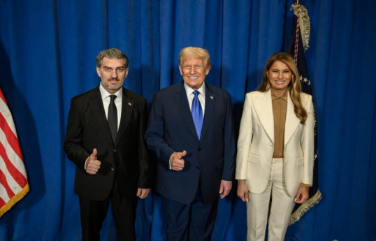 Georgian President denies reports that photo of him with Trump is fake