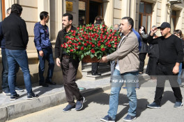 Azerbaijan's former health minister buried-PHOTO -UPDATED-1 