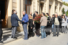 Azerbaijan's former health minister buried-PHOTO -UPDATED-1 