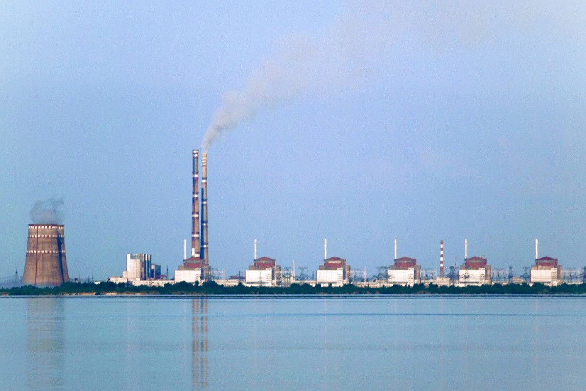 Artillery shell hits near Zaporozhye NPP