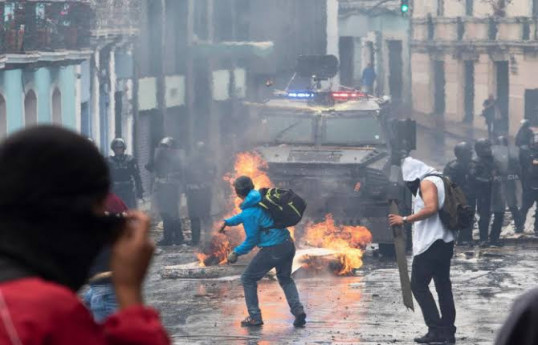 Ecuador declares state of emergency as protests over fuel subsidy cuts escalate