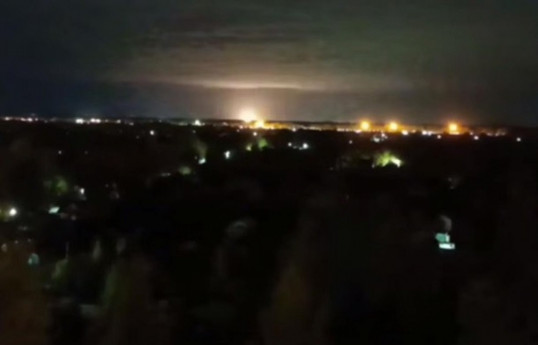 Drones attacked an explosives factory in Dzerzhinsk-VIDEO 