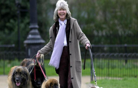 Novelist Dame Jilly Cooper