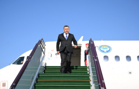 President of the Kyrgyz Republic Sadyr Zhaparov