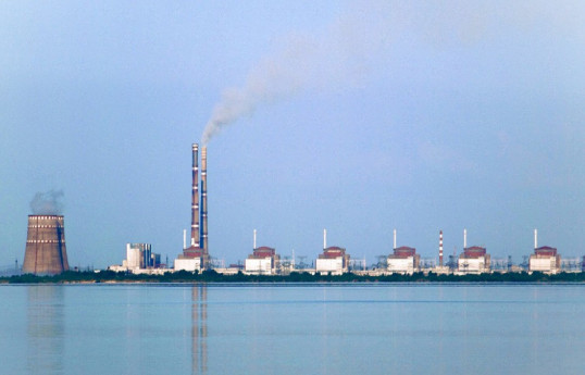 Artillery shell hits near Zaporozhye NPP