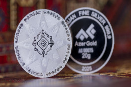 "Lachin" gold and silver coin collection presented-PHOTO 