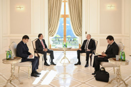 President Ilham Aliyev received Secretary General of OTS in Gabala