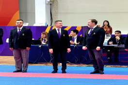 Karate players of Azerbaijan's MES achieved high results at the III CIS Games