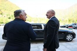 President of Azerbaijan Ilham Aliyev met with Prime Minister of Hungary in Gabala-UPDATED 