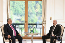 President of Azerbaijan Ilham Aliyev met with Prime Minister of Hungary in Gabala-UPDATED 
