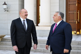 President of Azerbaijan Ilham Aliyev met with Prime Minister of Hungary in Gabala-UPDATED 