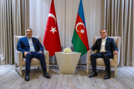 Azerbaijani, Turkish FMs meet in Gabala