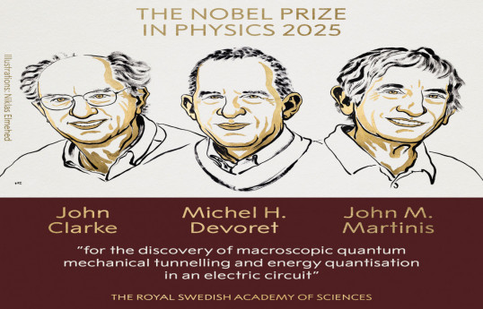 2025 Nobel Prize in Physics awarded to Clarke, Devoret, and Martinis