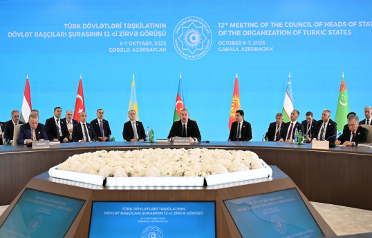 President Ilham Aliyev delivered speech at 12th Summit of the OTS Council of Heads of State in Gabala -VIDEO -UPDATED-5 