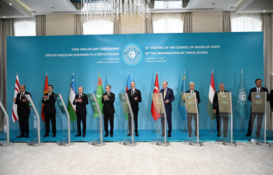 Foundation stone for mosque to be built in Fuzuli by Turkmenistan laid online -UPDATED-1 -PHOTO 