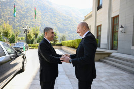 President of Azerbaijan Ilham Aliyev met with Chairman of Turkmenistan’s Halk Maslahaty in Gabala