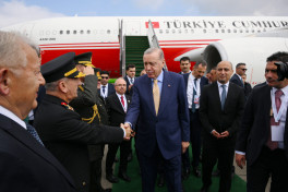 President of Türkiye Recep Tayyip Erdoğan arrives in Azerbaijan-UPDATED-1 