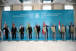 Foundation stone for mosque to be built in Fuzuli by Turkmenistan laid online -UPDATED-1 -PHOTO 