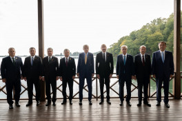 Official luncheon hosted in honor of heads of state and government attending OTS Summit in Gabala