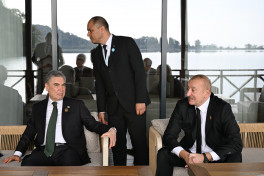Official luncheon hosted in honor of heads of state and government attending OTS Summit in Gabala