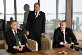 Official luncheon hosted in honor of heads of state and government attending OTS Summit in Gabala