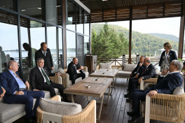 Official luncheon hosted in honor of heads of state and government attending OTS Summit in Gabala