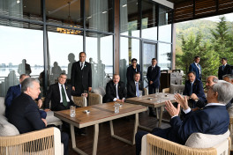 Official luncheon hosted in honor of heads of state and government attending OTS Summit in Gabala