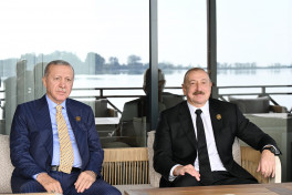 Official luncheon hosted in honor of heads of state and government attending OTS Summit in Gabala