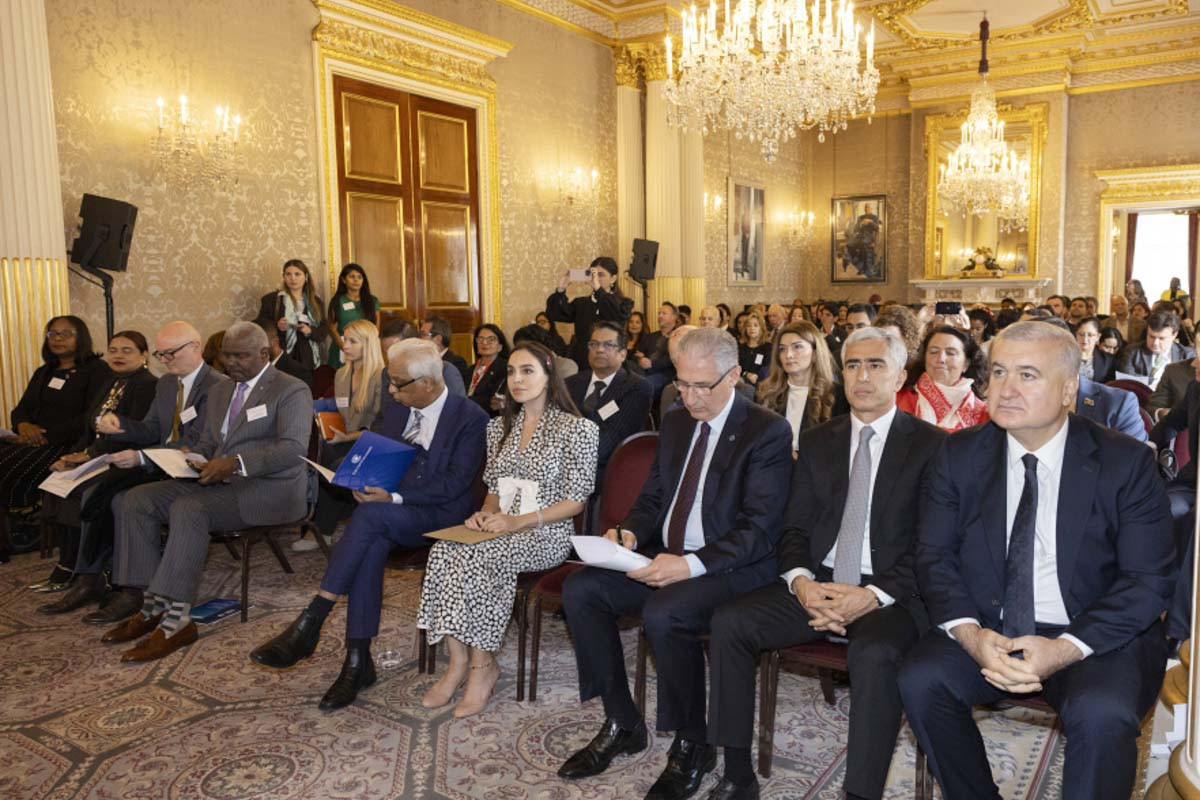 Vice-President of Heydar Aliyev Foundation Leyla Aliyeva attended Flagship Climate Dialogue in London