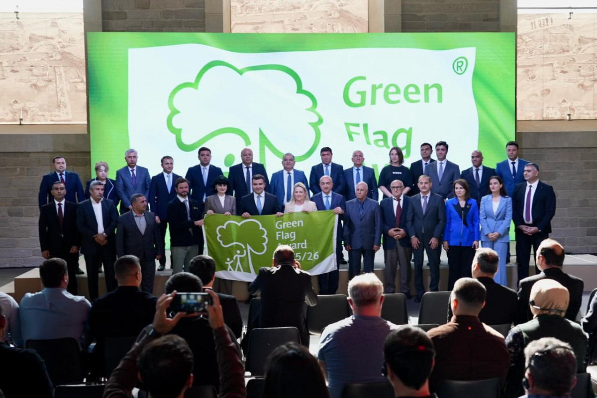 Baku Boulevard awarded the prestigious international “Green Flag Award”
