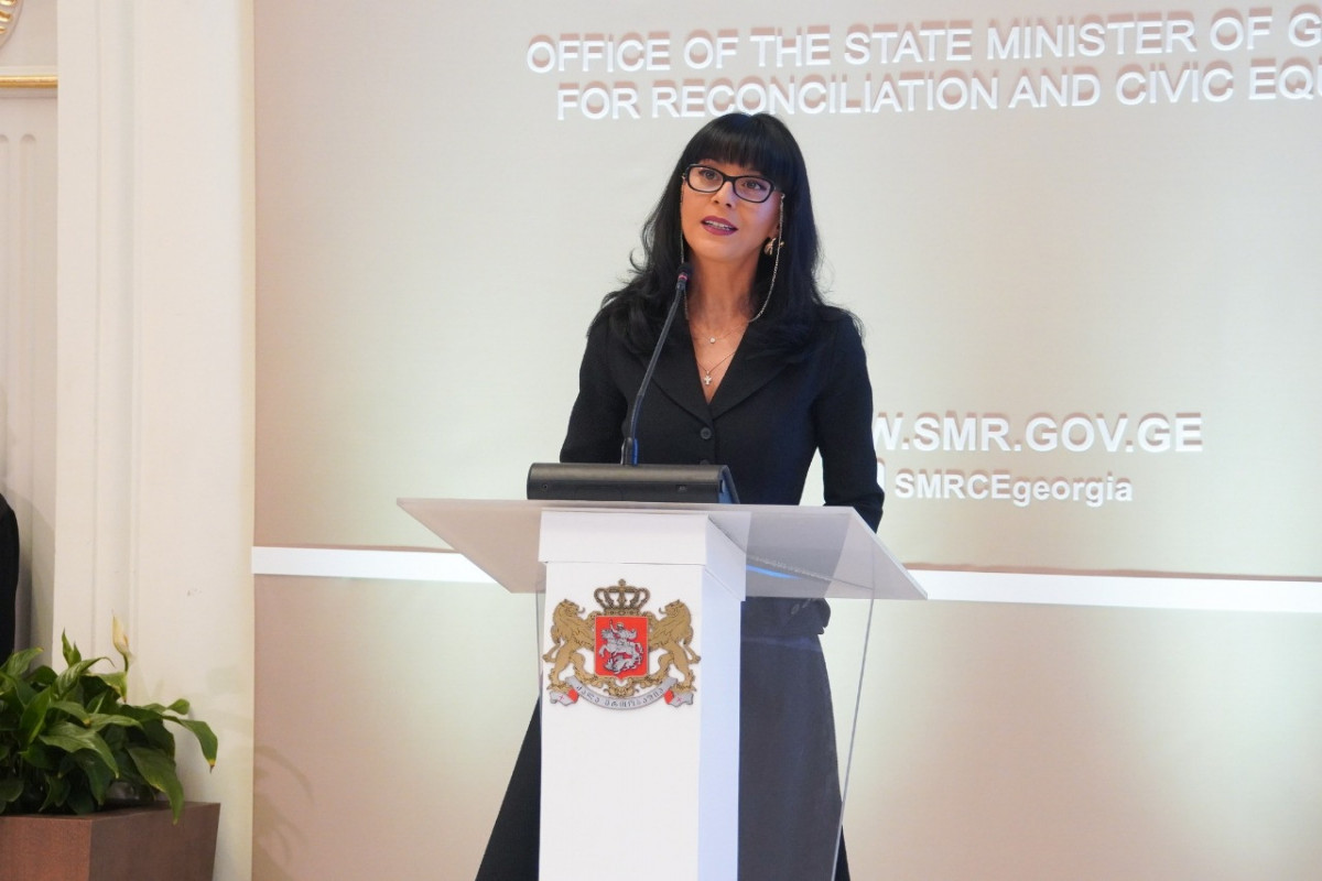 State Minister of Georgia for Reconciliation and Civic Equality Tea Akhvlediani