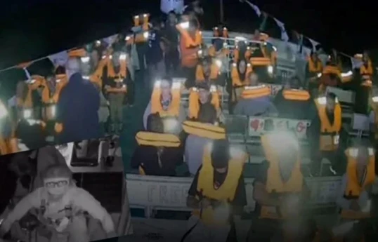 Israel also detained Freedom Flotilla Coalition carrying humanitarian aid to Gaza