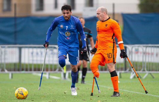 Some games of Nations League for Amputee Football will be held in Baku