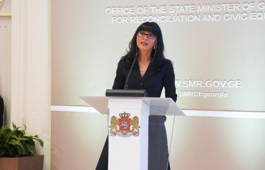 State Minister of Georgia for Reconciliation and Civic Equality Tea Akhvlediani