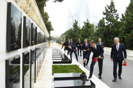 Speaker of Croatian Parliament visits the Alleys of Honor and Martyrs