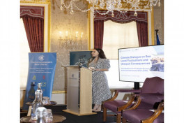 Vice-President of Heydar Aliyev Foundation Leyla Aliyeva attended Flagship Climate Dialogue in London
