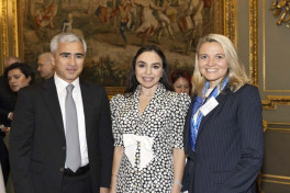Vice-President of Heydar Aliyev Foundation Leyla Aliyeva attended Flagship Climate Dialogue in London